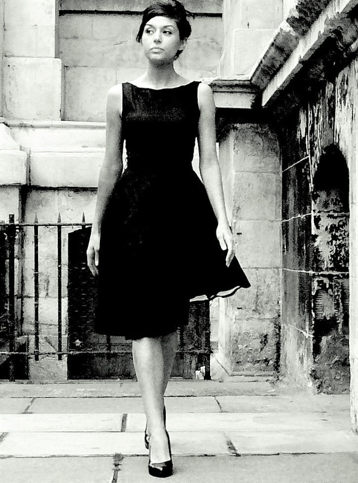 classic black dress
